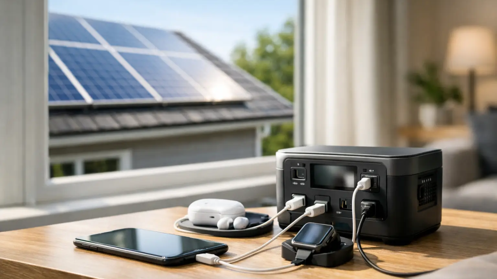 How to Power Chargers With Solar at Home