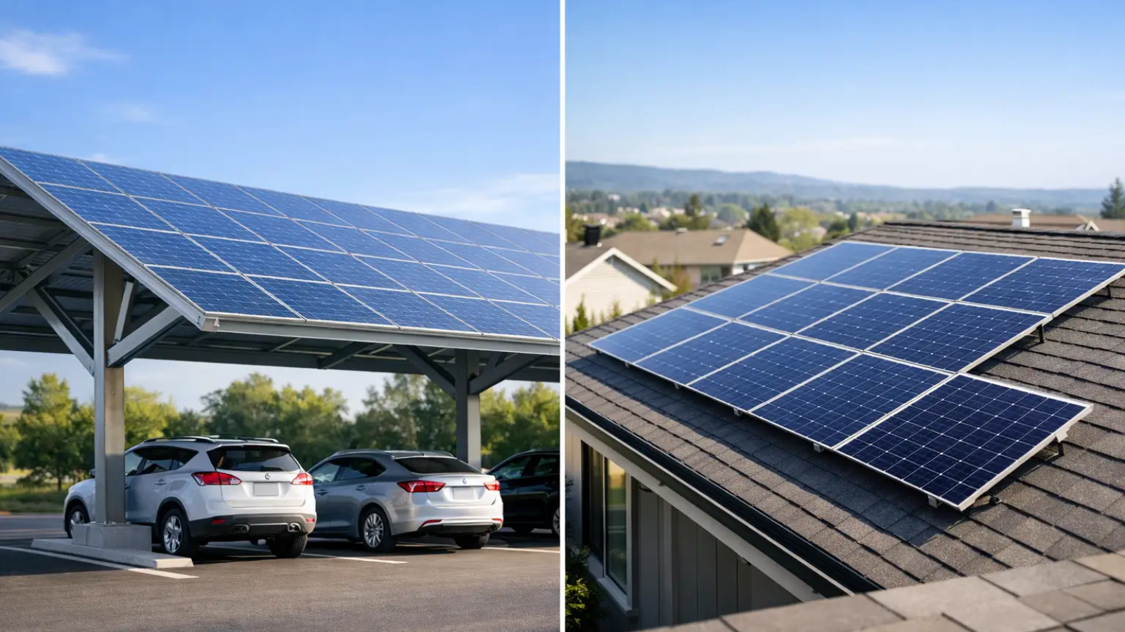 Solar Carport vs Rooftop Solar: Which Fits?