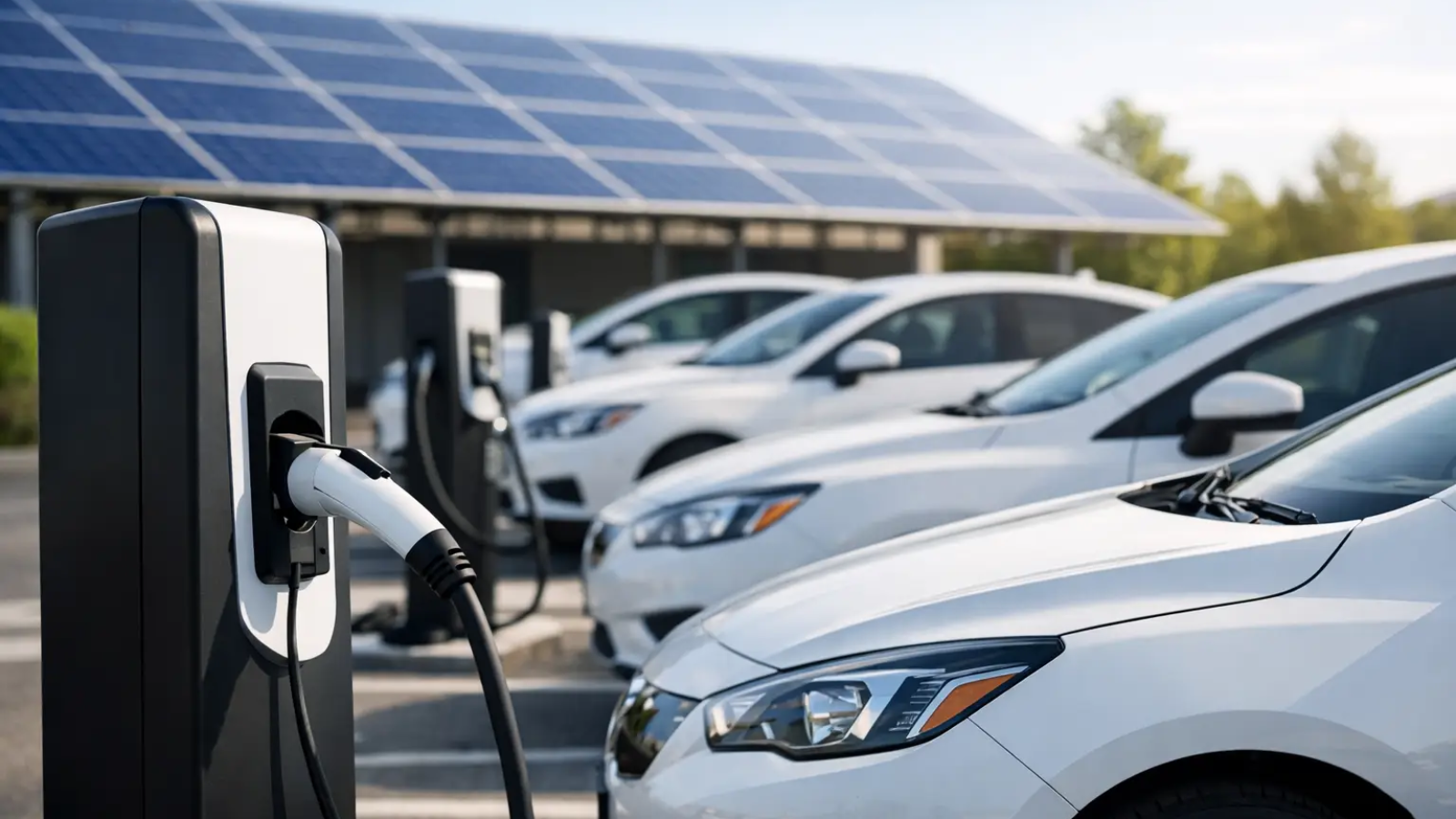 Why Workplace Solar Charging Works for EV Fleets